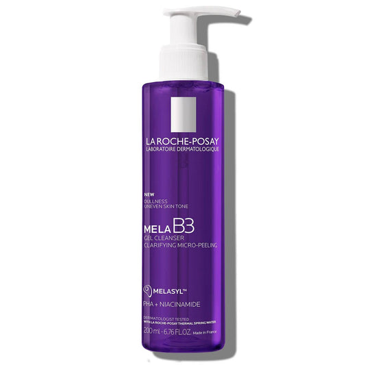 mela-b3-facial-gel-cleanser-with-melasyltm-niacinamide-x4 1_La Roche Posay-Mela- B3-Cleanser-PACKSHOT.jpg